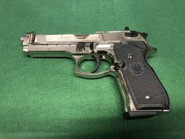 UMAREX BERETTA M92 FS POLISHED CHROME