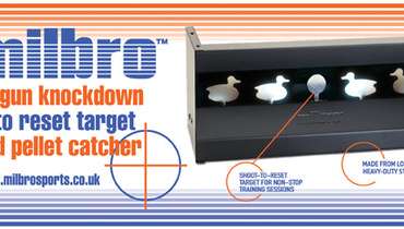 MILBRO DUCK AUTO RESET KNOCKDOWN TARGET