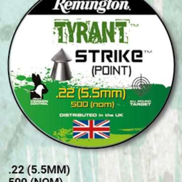 REMINGTON TYRANT STRIKE PELLETS POINT .22  x500
