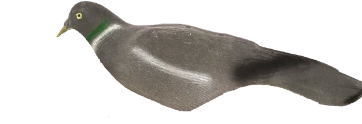 SMK PIGEON SHELL DECOY (PIGEON SHELL - FLOCK COATING)