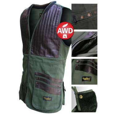 NAPIER THE REGENT SKEET VEST WITH A.W.D (SMALL)  91CM (36")