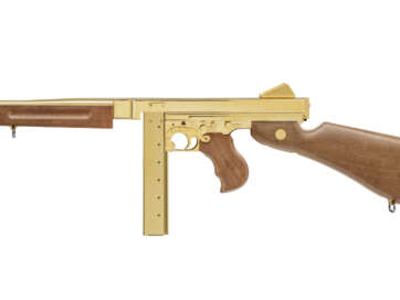 UMAREX LEGENDS M1A1 LEGENDARY GOLD CO2 BB SUBMACHINE GUN